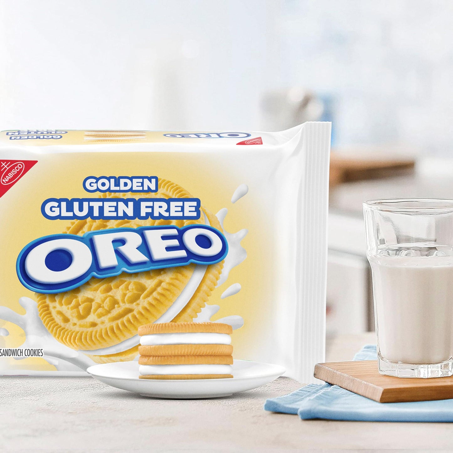 Gluten-Free OREO Golden Sandwich Cookies – 12.08 oz Delicious Treat