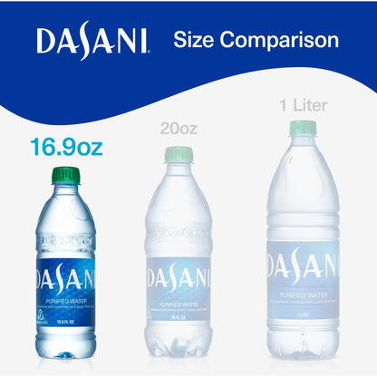 Dasani Purified Mineral Water, 6 Bottles of 16.9 fl oz