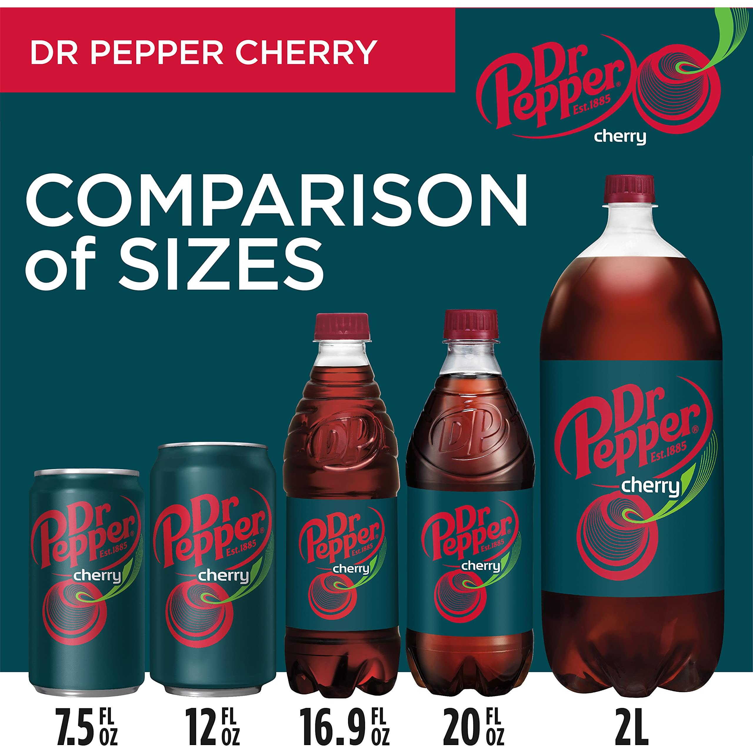 Dr Pepper Cherry Soda, 12 Fl Oz Cans, 12-Pack - Dr. Pepper