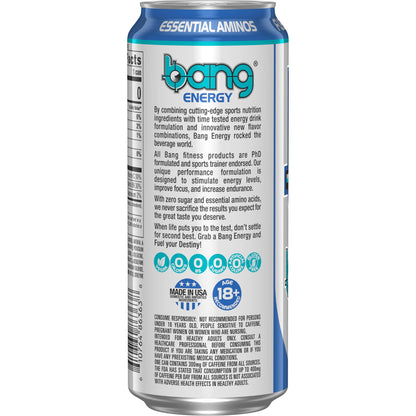 Bang Energy Star Blast - Sugar-Free 16 oz Energy Drink (12-Pack)