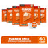 Dunkin’ Pumpkin Spice Coffee, Limited Edition Fall Coffee, K Cup Pods , 10 Count Boxes( Case of 6) - Dunkin