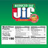 Jif Creamy Reduced Fat Peanut Spread, 40oz, Pack of 8 - Jif