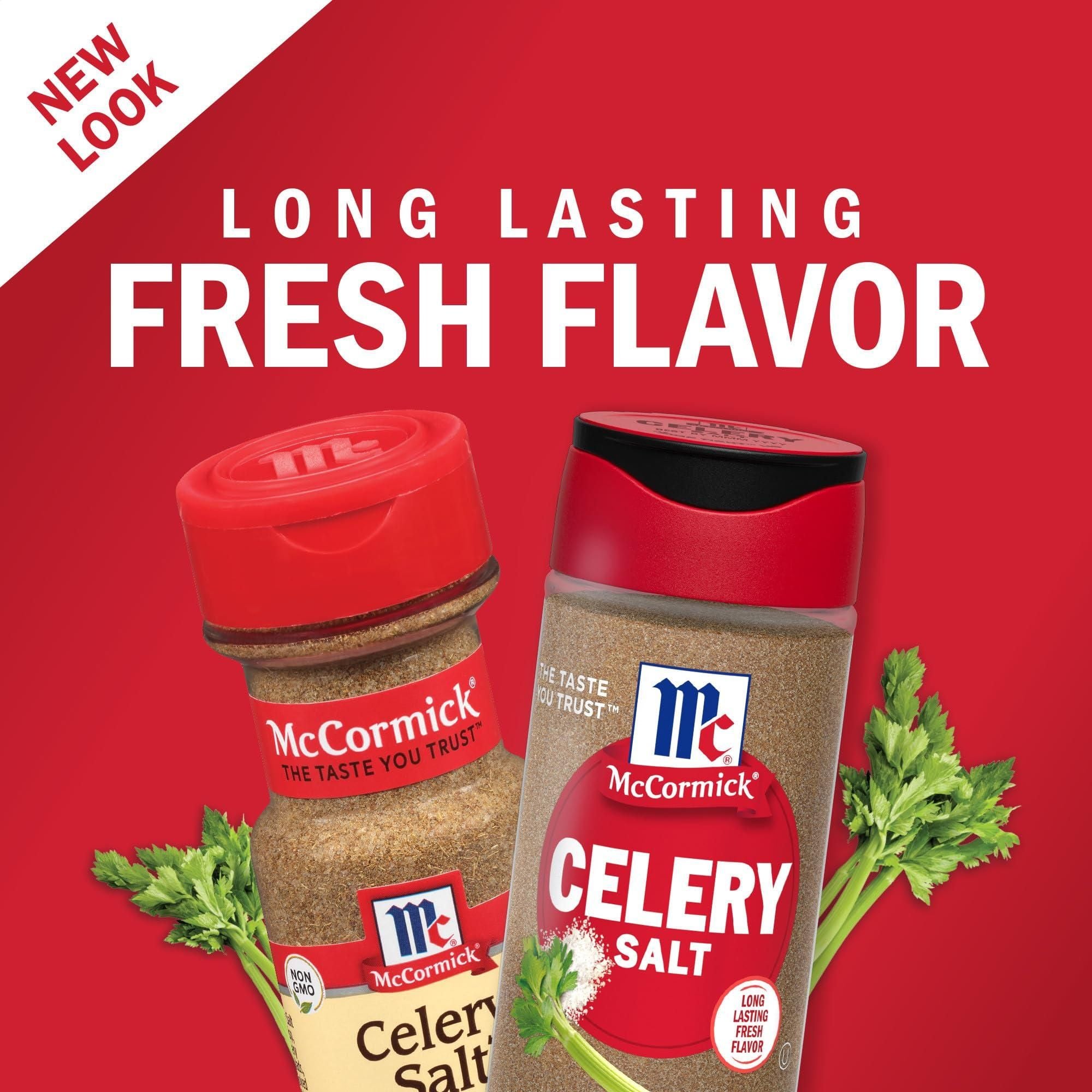 McCormick Celery Salt Seasoning, 4 oz - McCormick