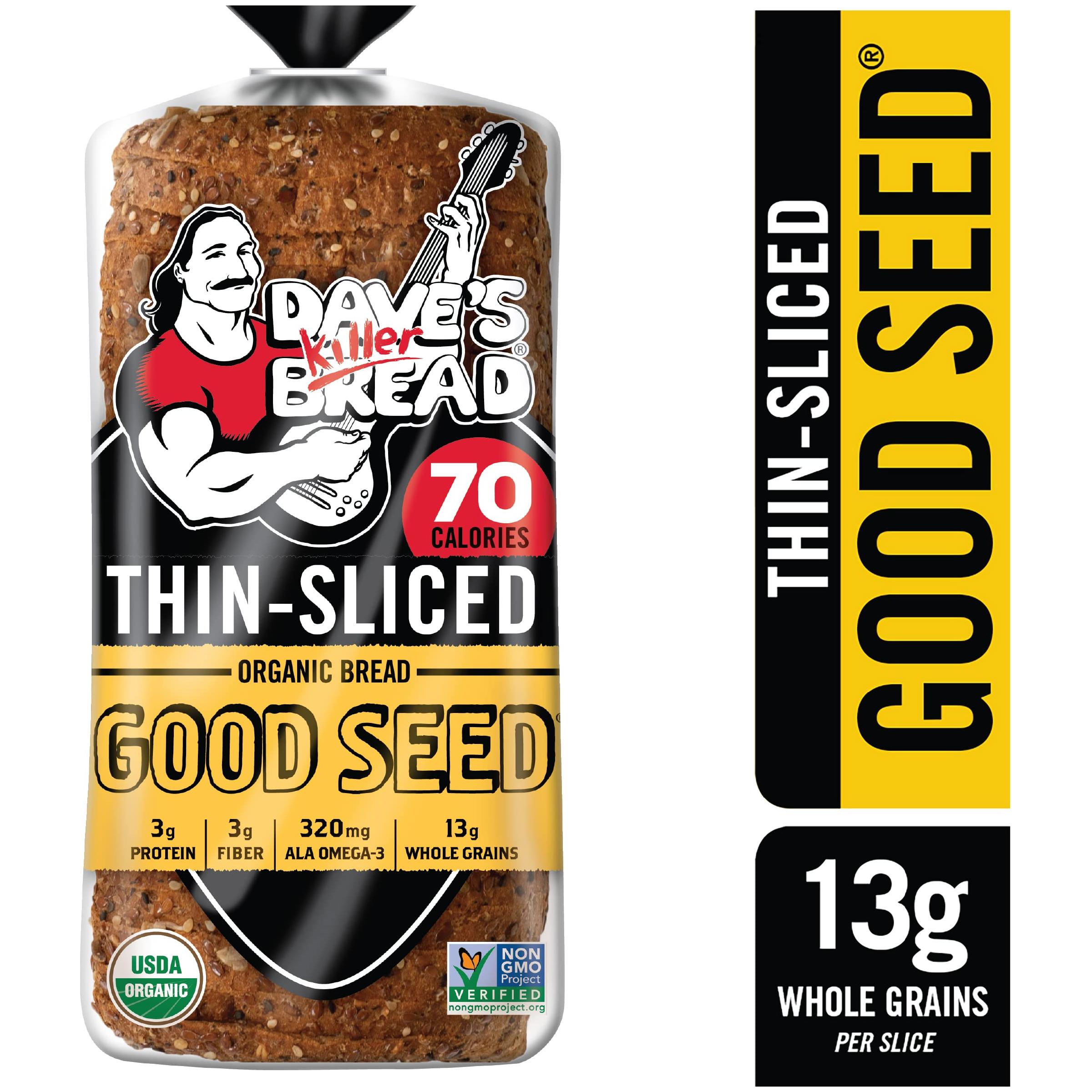 Dave's Killer Bread Good Seed Organic Thin-Sliced Loaf, 13g Whole Grains, 20.5 oz - Dave's Killer Bread