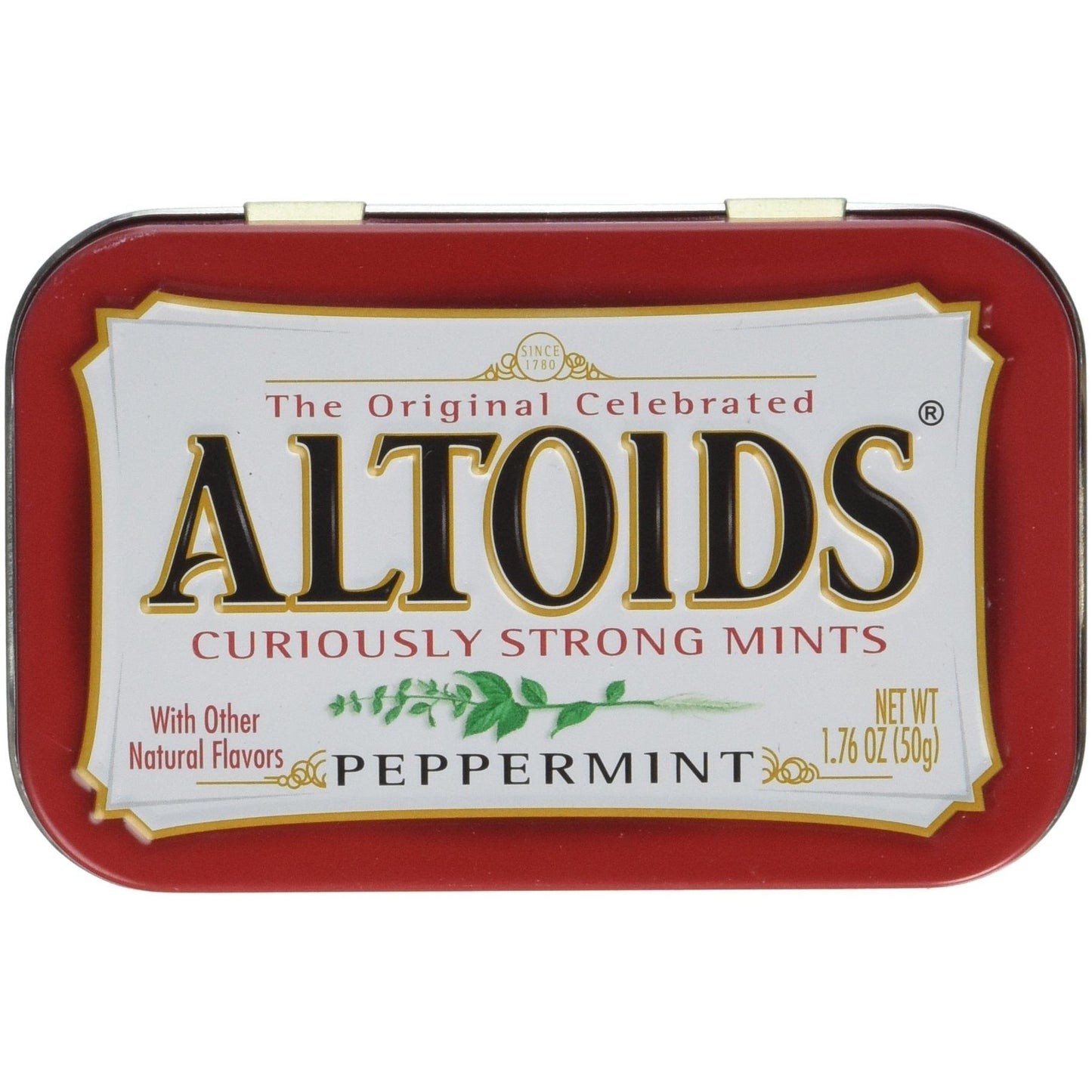 Altoids Peppermint Mints - 1.76 oz cans - 6 Pack