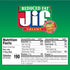 Jif Creamy Reduced Fat Peanut Butter, 16oz, Pack of 12 - Jif