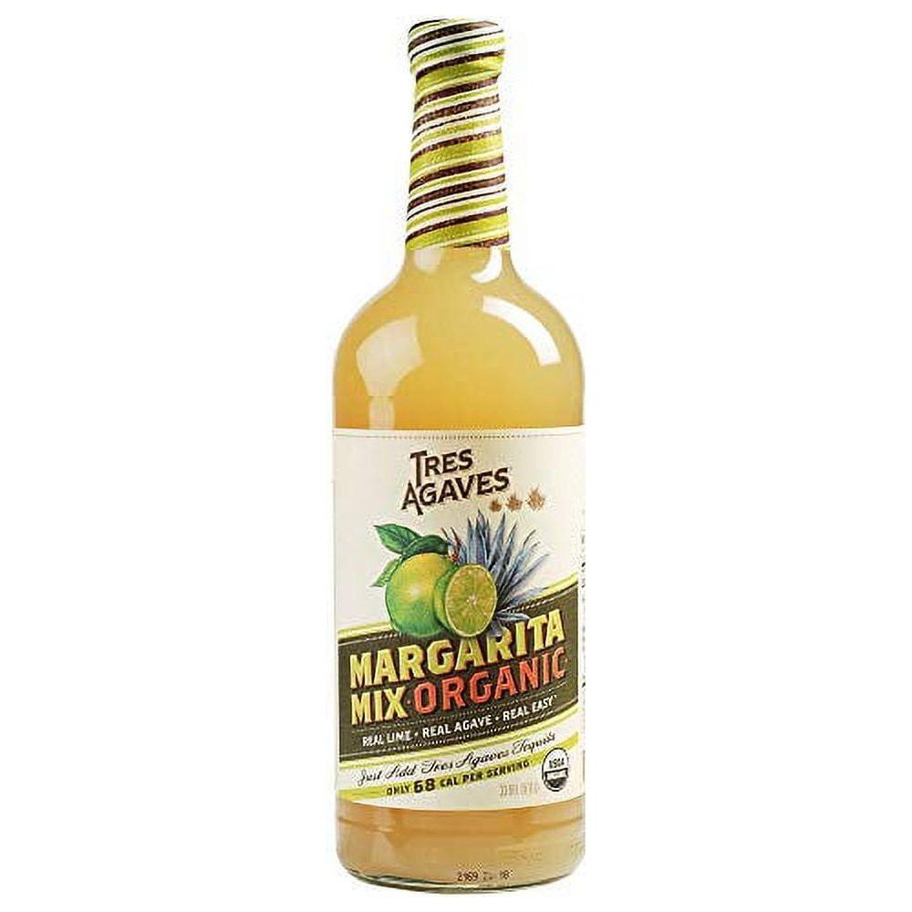 Tres Agaves Organic-Non-Alcoholic- Margarita Mix 4-Pack (1L Bottles) - Tres Agaves