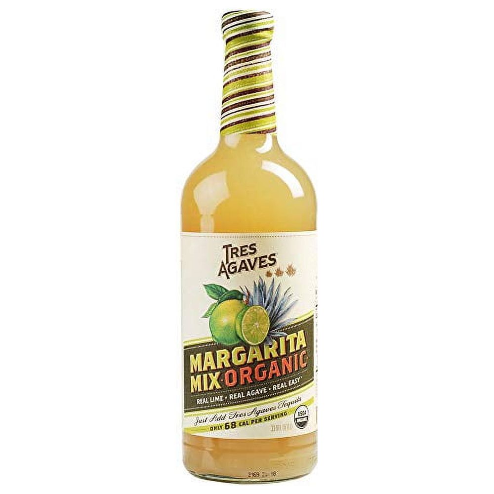 Tres Agaves Organic Margarita Mix 4-Pack (1L Bottles)