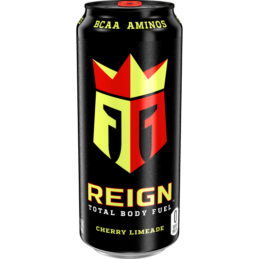 Reign Cherry Limeade Energy Drink - 16 oz Cans, 12 Count