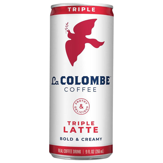 La Colombe Triple Draft Latte - 3 Shots Of Cold-Pressed Espresso And Frothed Milk - Made With Real Ingredients - Grab And Go Coffee , 9 Fl Oz (Pack Of 4)