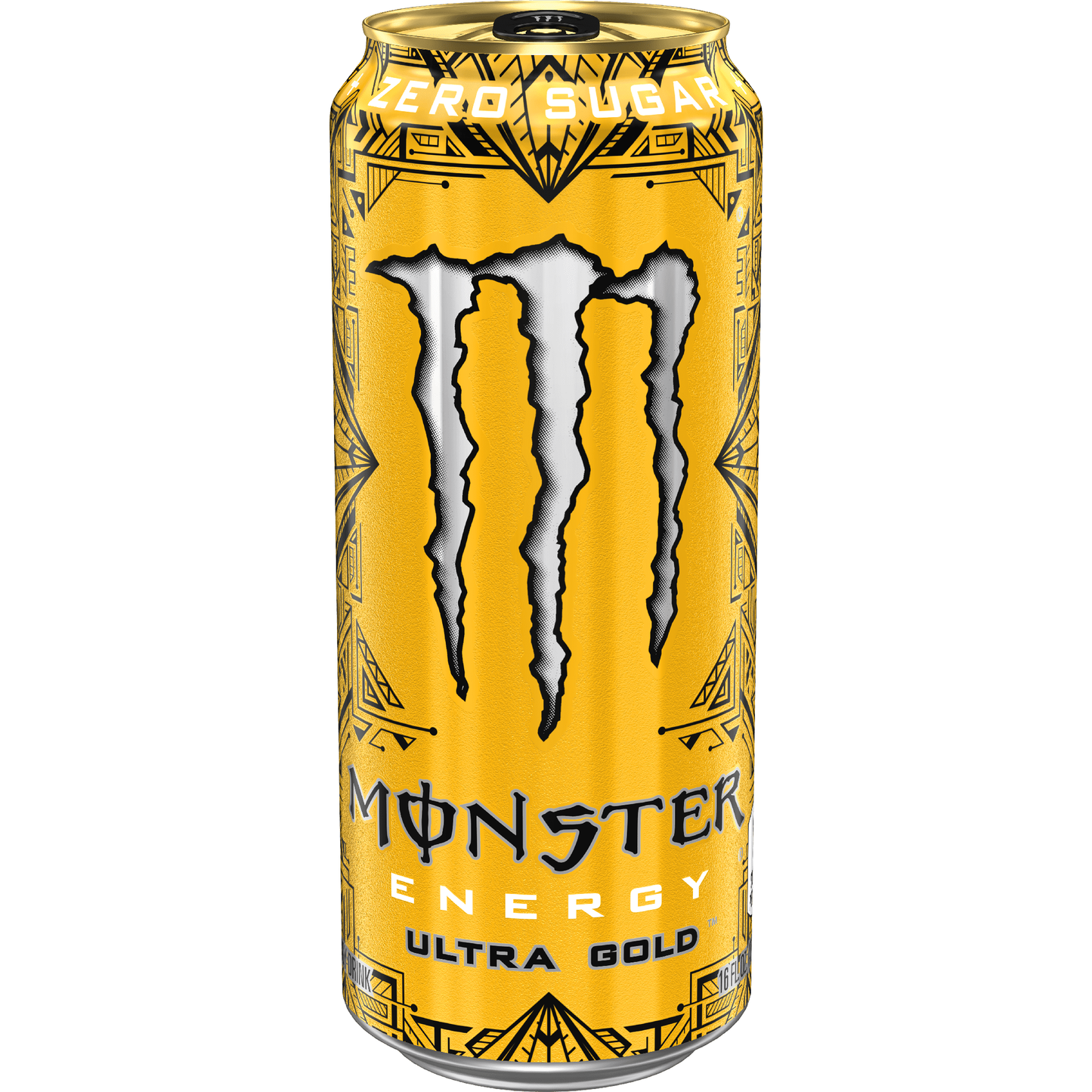 Monster Ultra Gold Sugar-Free Energy Boost, 16 fl oz Can