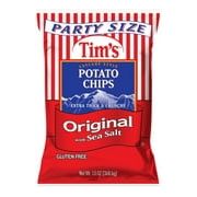 Tim's Cascade Snacks Original Sea Salt Cascade Style Potato Chips, Gluten-Free, Family Size, 13 oz