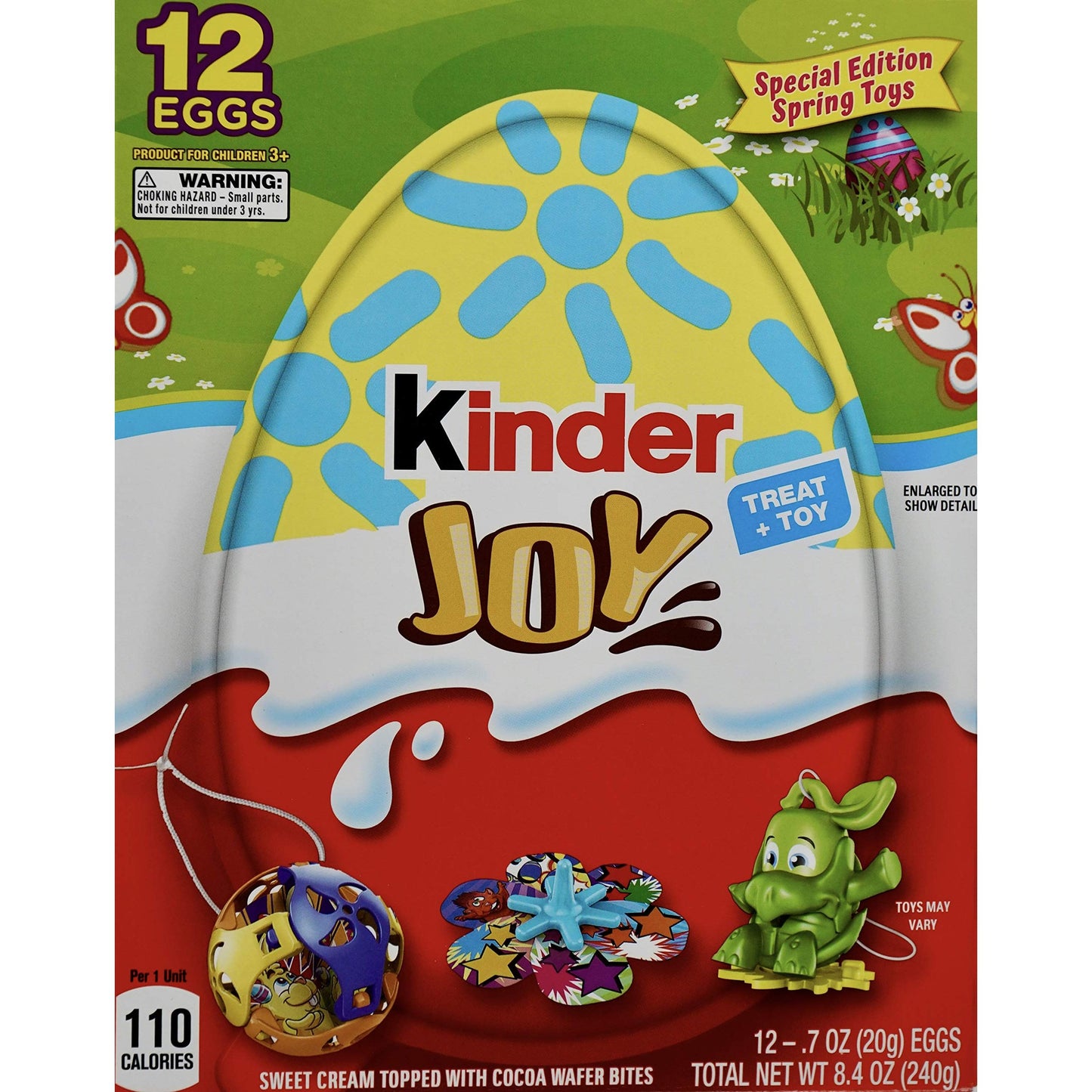 Kinder Joy Spring Treats & Toys Assortment, 0.7 Ounce - 12 Pack