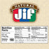 Jif Natural Creamy Peanut Butter, 28 oz, 90% Peanuts, Non-GMO - Jif