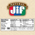 Jif Natural Creamy Peanut Butter, 16oz, Pack of 12, 90% Peanuts - Jif