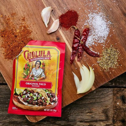 Cholula Medium Taco Seasoning Mix - 1 oz Flavor Envelope