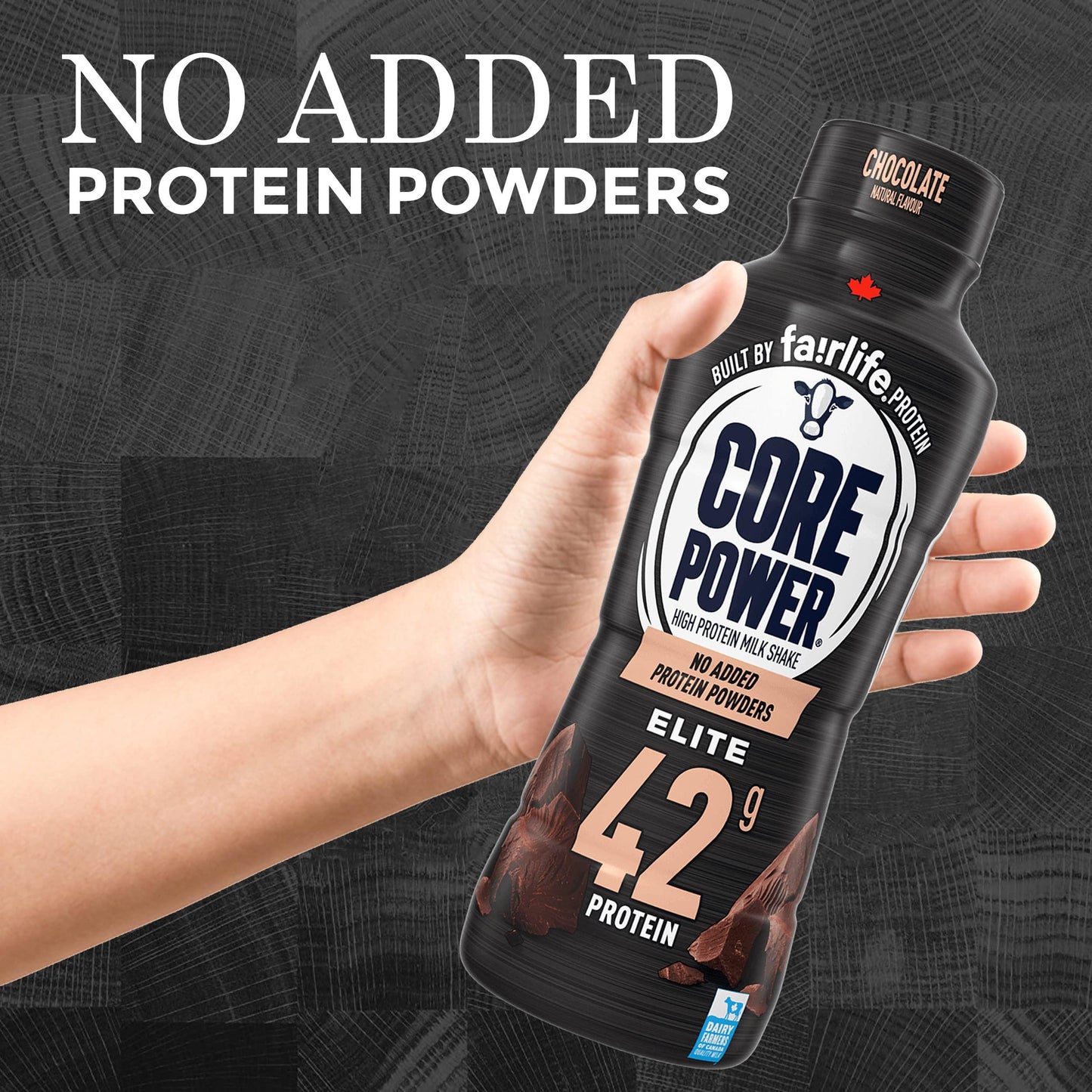 Fairlife Core Power Elite High Protein Chocolate Shakes - 42g Protein, 14 oz, Pack of 6