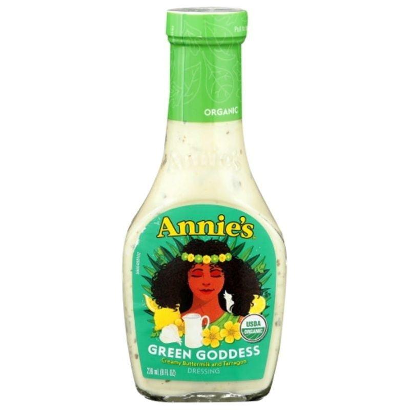 Annie's Organic Green Goddess Dressing - 4 Pack of 8 oz Bottles - Annie's