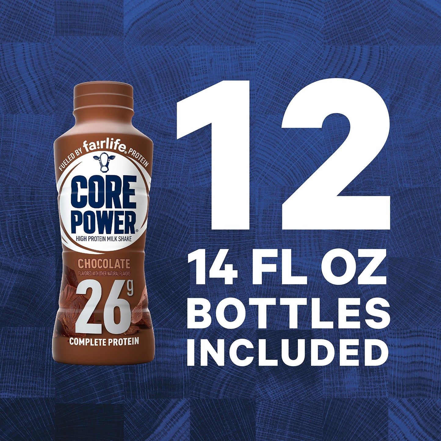 Fairlife Core Power Chocolate Protein Shake - 14 Fl Oz Bottle (12-Pack)