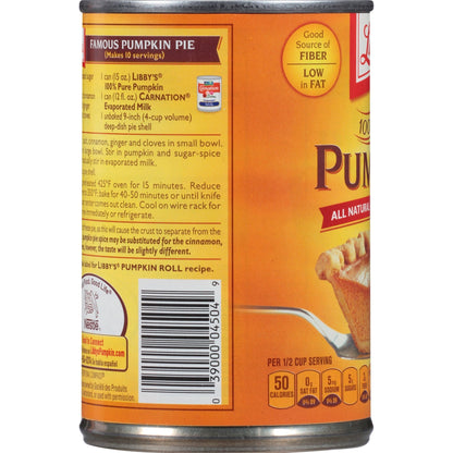 Libbys 100% Pure Pumpkin, 15-Ounce Cans (Pack of 24)