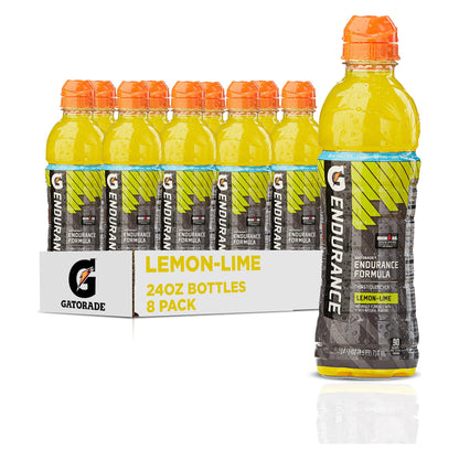 Gatorade Endurance, Lemon Lime, 24oz Bottles (8 Pack)