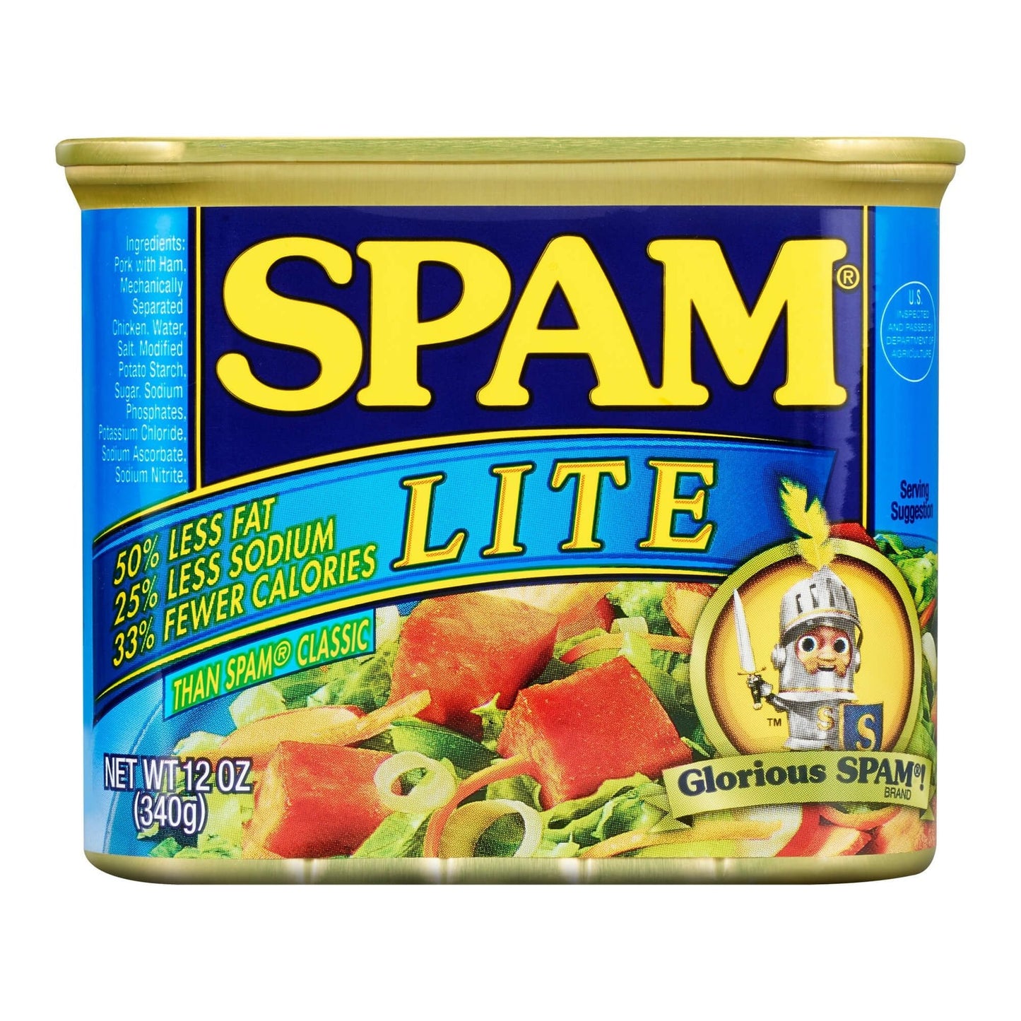 Spam Lite Canned Meat, 12 Oz - Triple Pack for Health-Conscious Consumers