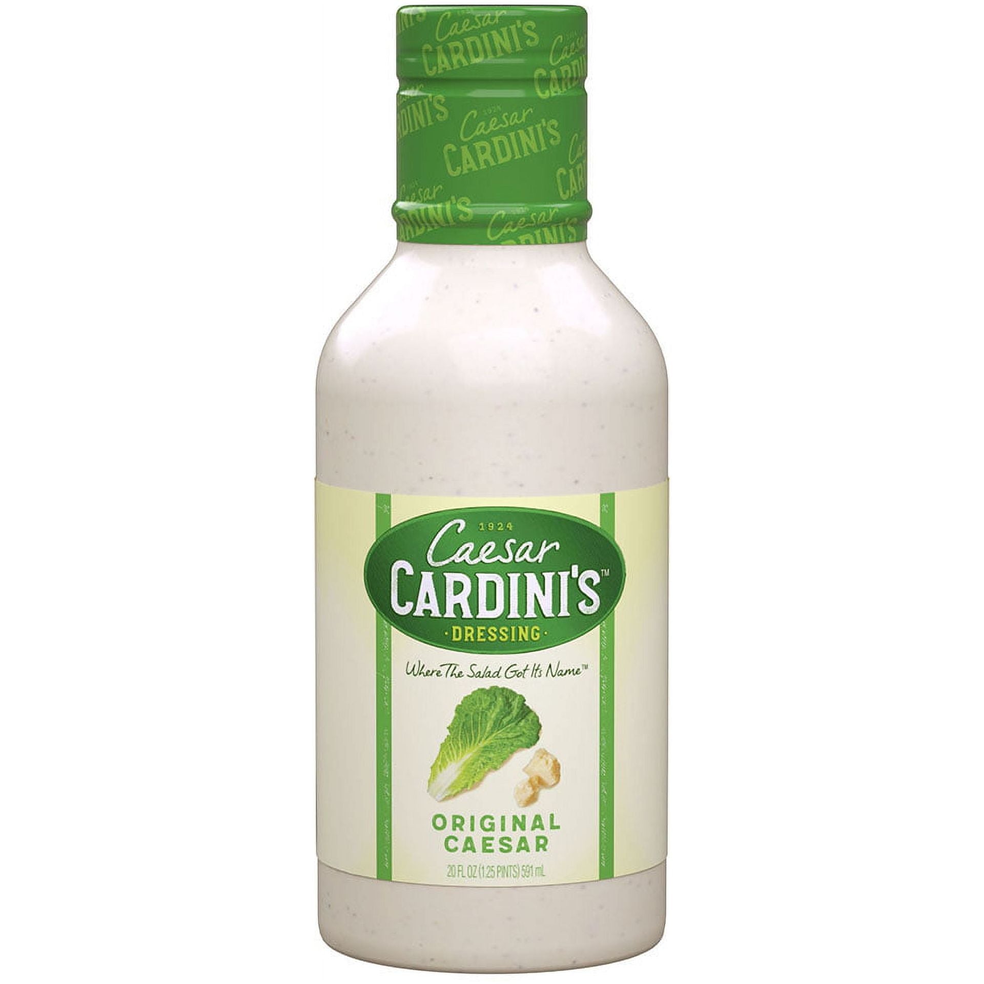 Cardini's Caesar Dressing, 20 oz, Pack of 6