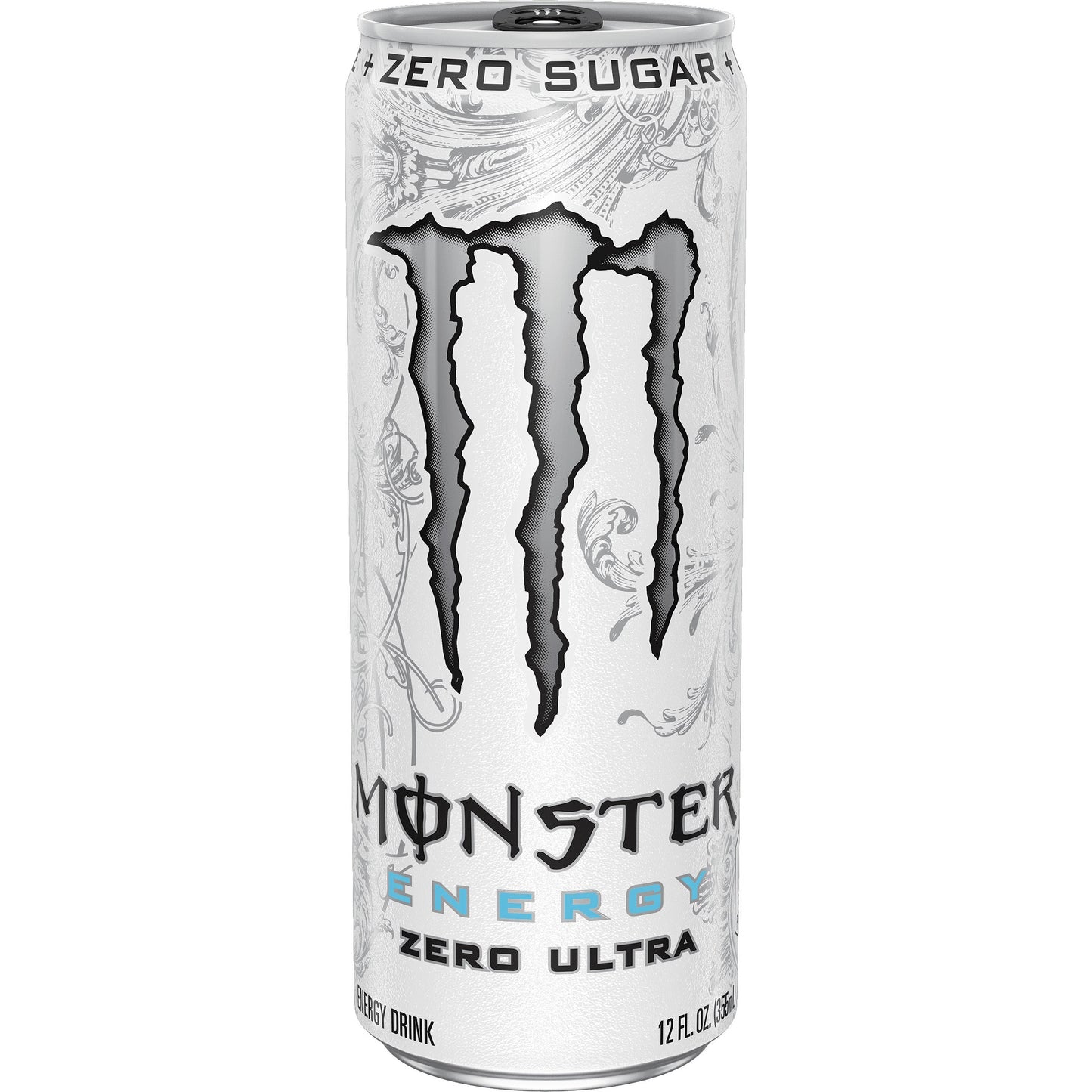 Monster Zero Ultra Sugar-Free Energy Drink, 12 fl oz - Set of 4 Cans