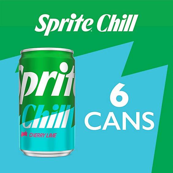 Sprite Chill Mini Cans, 7.5 fl oz, 6-Pack