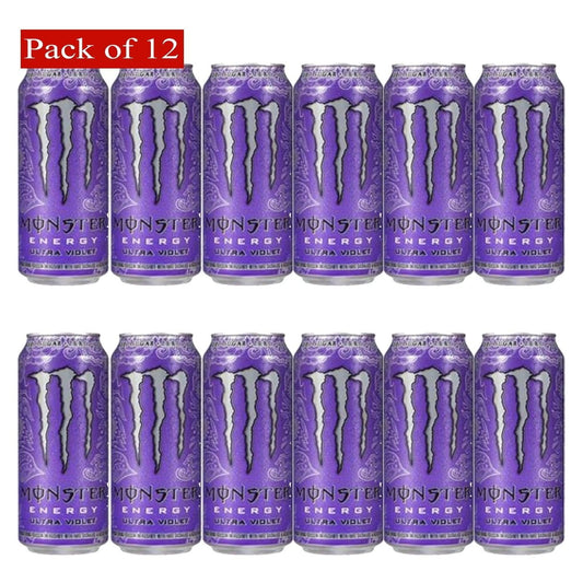 Monster Energy Ultra Violet, 12-Pack of 473ml Cans