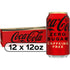 Caffeine-Free Coke Zero Soda - 12 oz Cans, 12 Pack - Coca-Cola