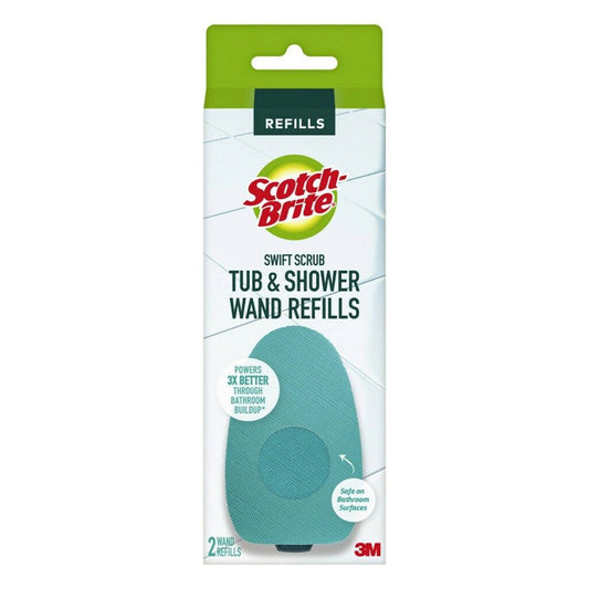 Scotch-Brite 547-WR Swift Scrub Tub & Shower Wand Refills, 2-Pk. - Quantity 1