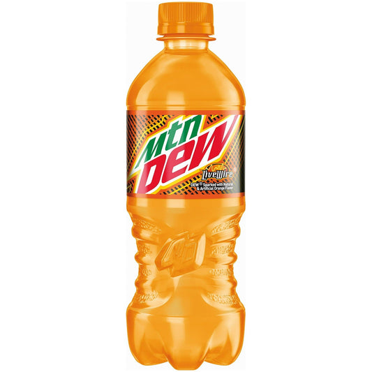 Mountain Dew Live Wire, 20 oz,  Case of 24 - Mountain Dew