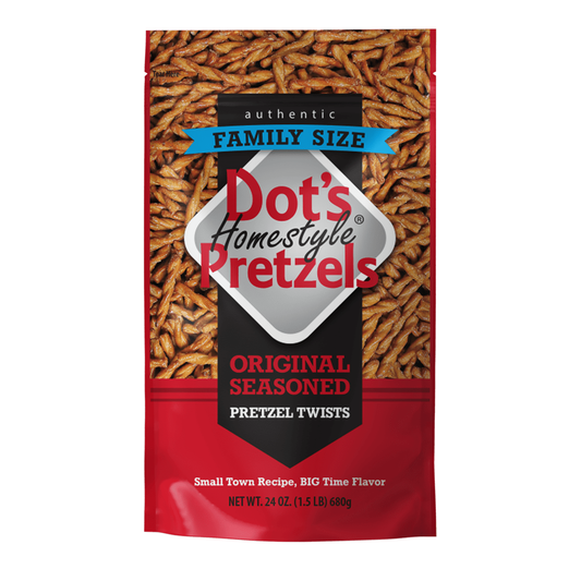 Dot's Homestyle Pretzels Original Seasoned Pretzel Twists, 24 oz