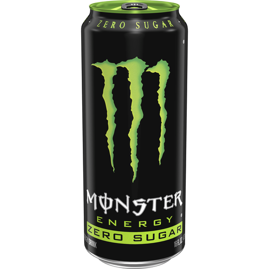 Monster Energy Zero Sugar, 16 fl oz - Unleash the Beast!