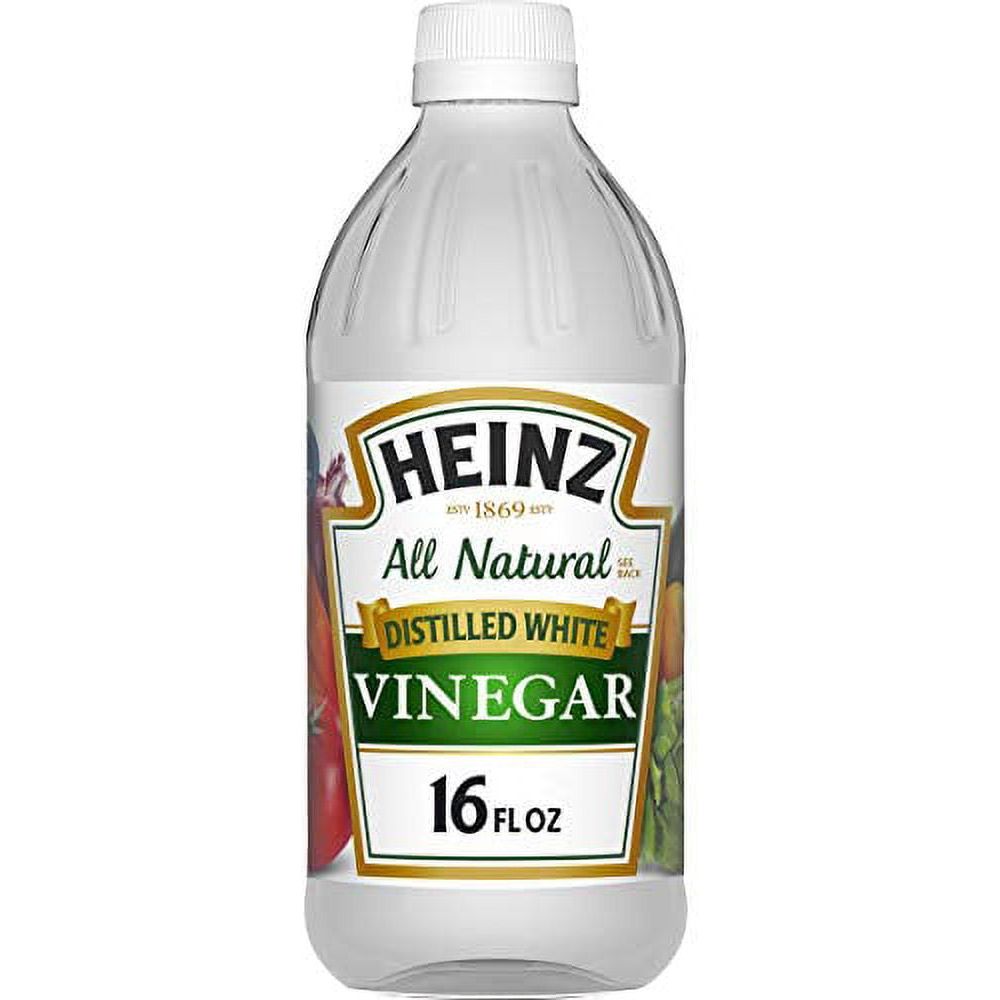 Heinz 5% Distilled White Vinegar - All Natural, 16 fl oz