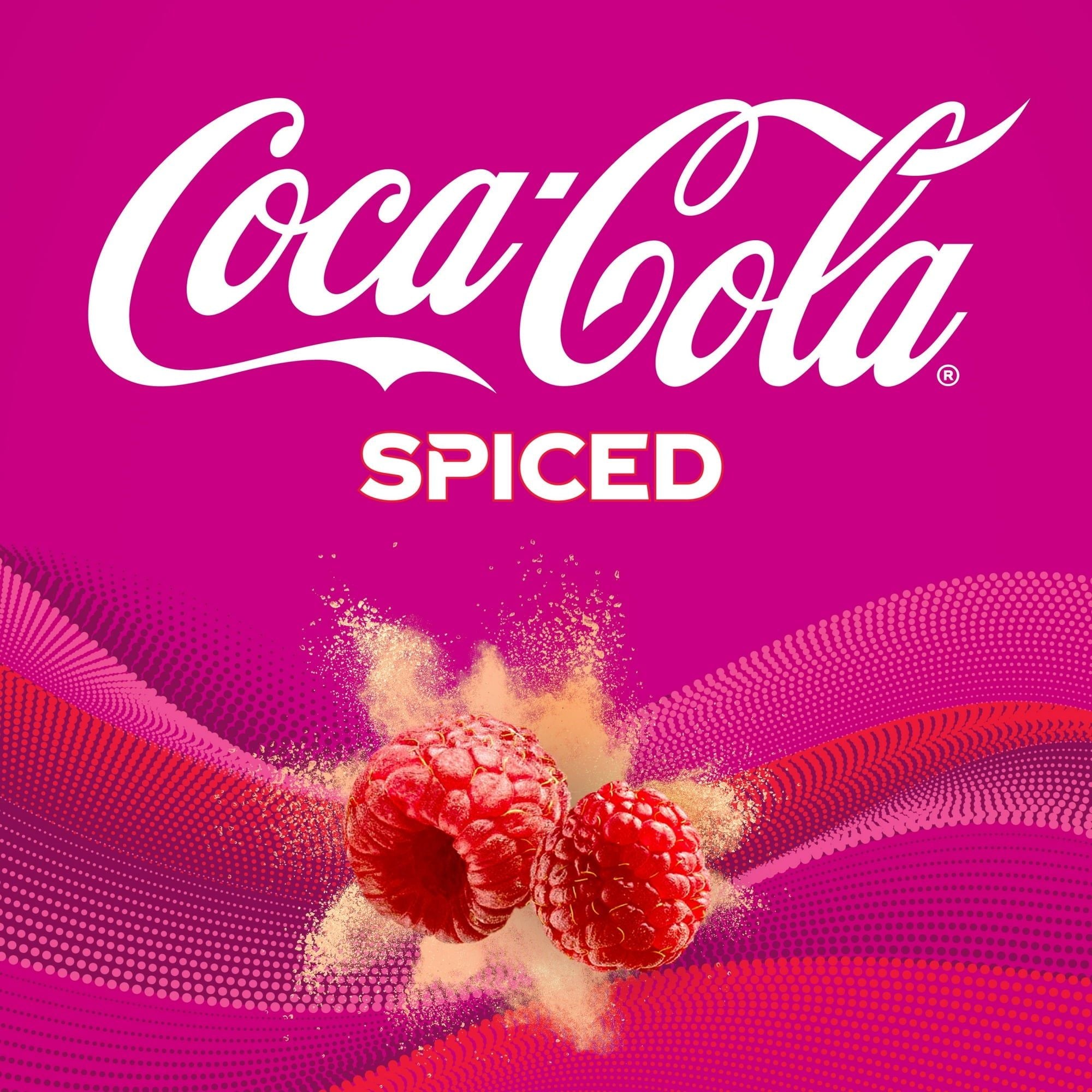 Coca-Cola® Raspberry Spice Fusion, Natural Flavor, 12 fl oz, 12 Pack - Coca-Cola