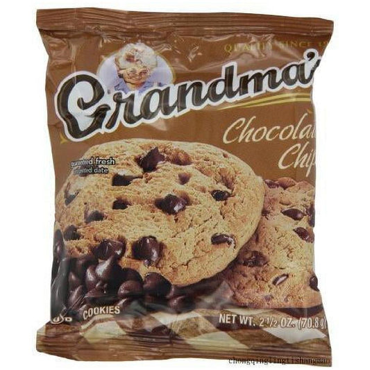 Grandma's Delightful Chocolate Chip Cookie Packs - 66 Cookies Total