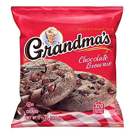 Grandma's Delightful Chocolate Brownie Bites, 2.5 Ounce (60 Cookies) - Grandma's