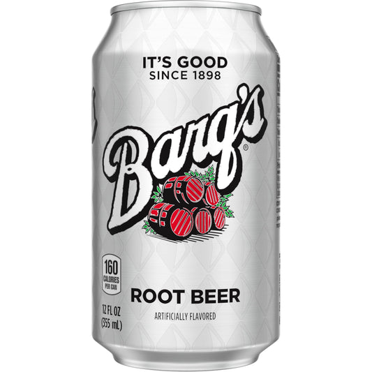 Barq's Classic Root Beer 12oz Cans - 24 Count Pack