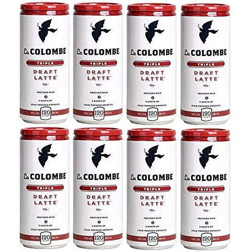 La Colombe Coffee Roasters Draft Latte Triple (Pack of 8)