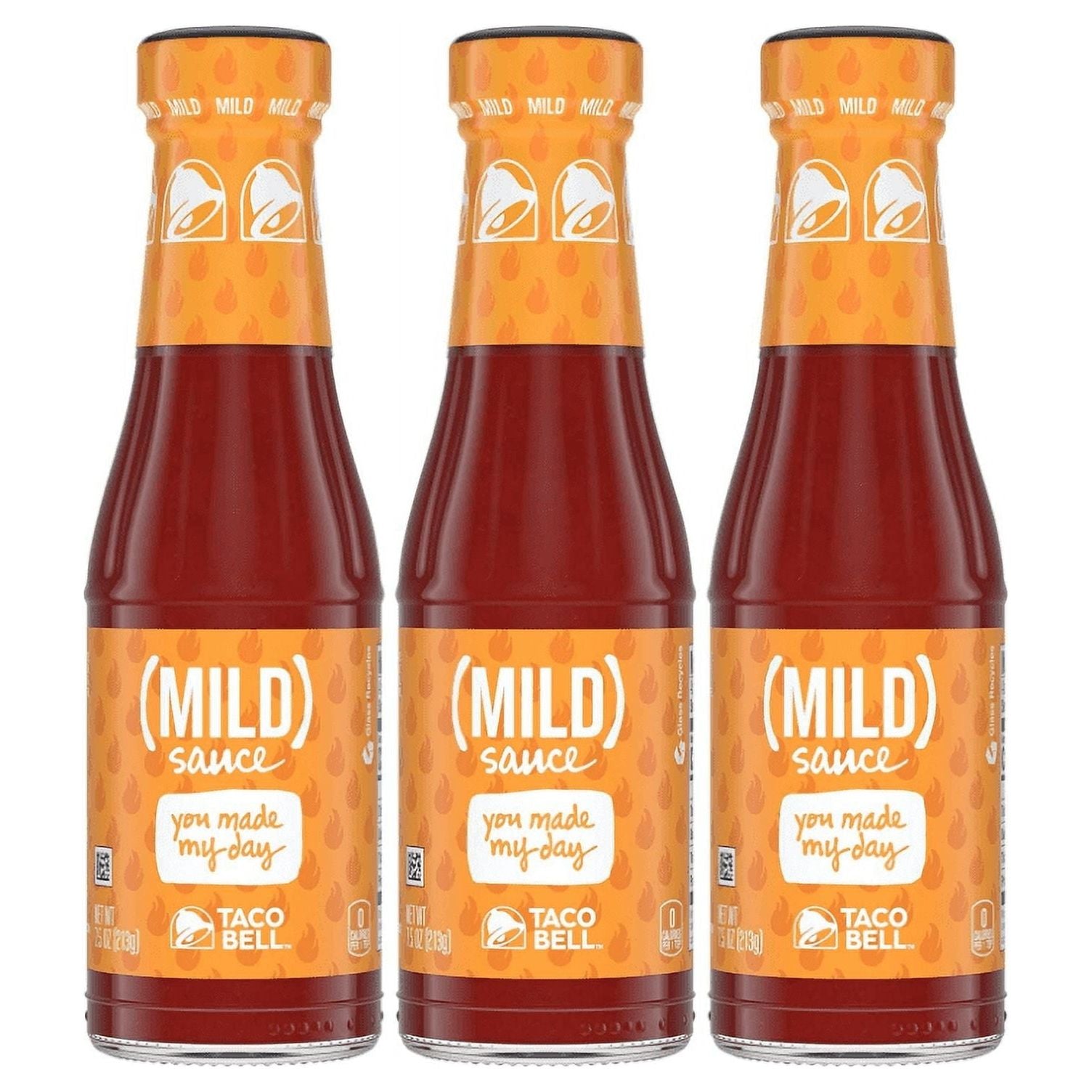 Taco Bell Mild Sauce Trio, 7.5 oz each - Taco Bell