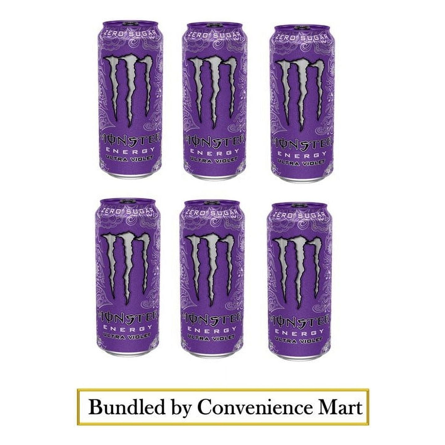 Monster Energy Ultra Violet 6-Pack - 16 oz Cans