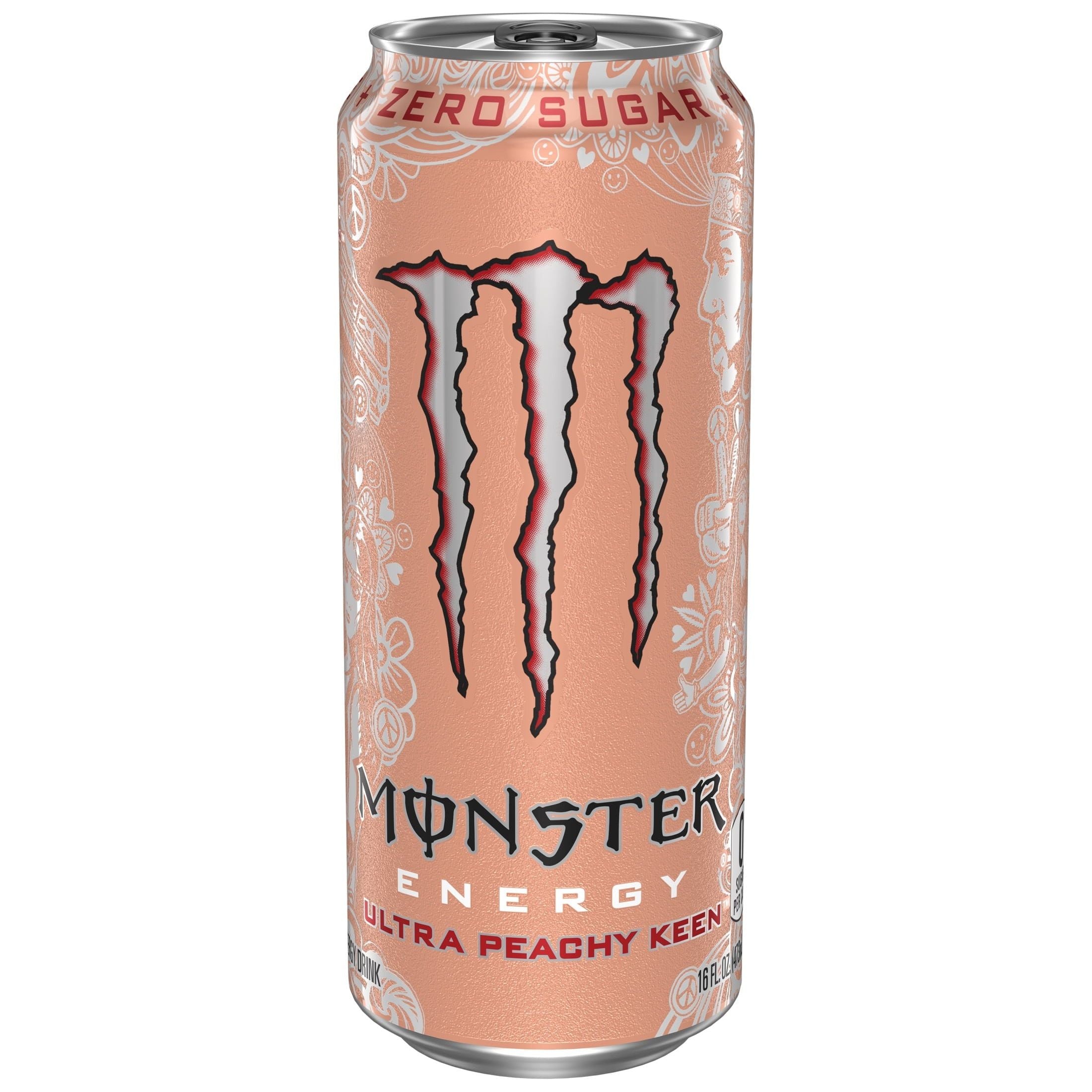 Monster Energy Ultra Peachy Keen, 16 oz Can - Monster Energy