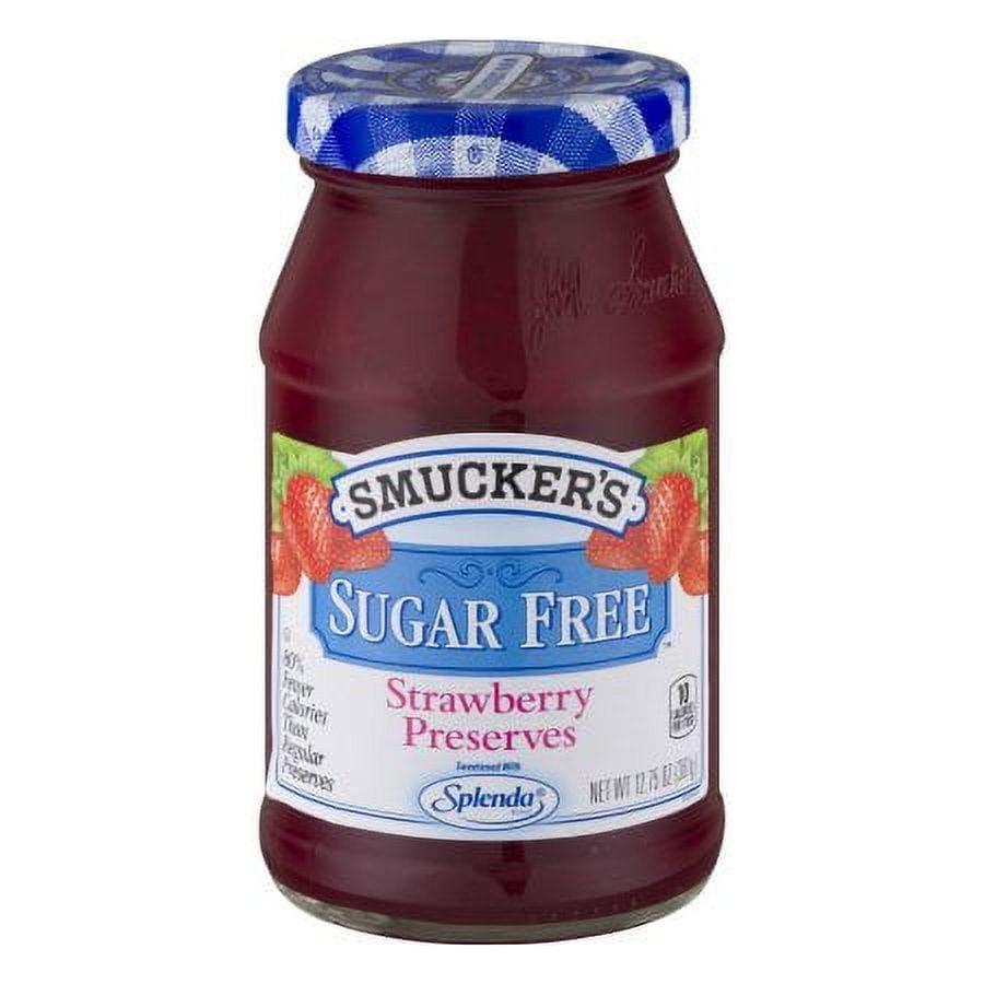 Smucker's Strawberry Sugar Free Preserves - 12.75 oz (Pack of 8)