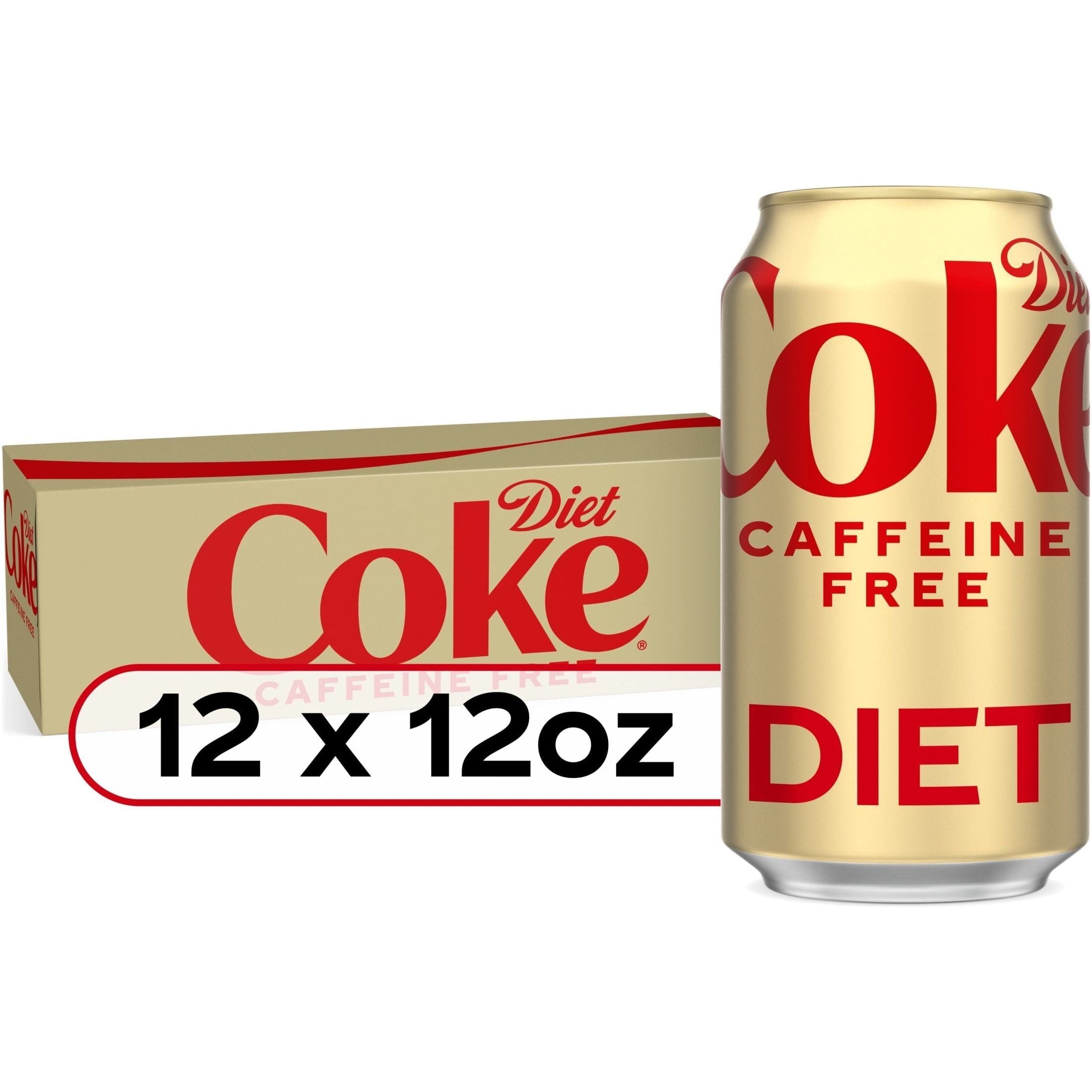 Caffeine-Free Diet Coke Soda, 12 oz Cans - 12 Pack - Diet Coke