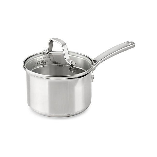 Calphalon Classic Stainless Steel 1.5 qt. Covered Saucepan