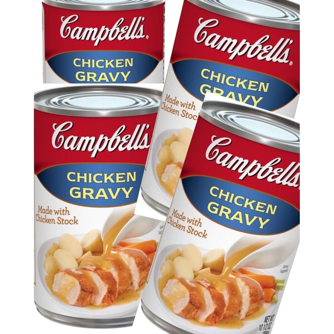 Campbell's Savory Chicken Gravy, 10.5 oz Bundle of 4 - Campbell's