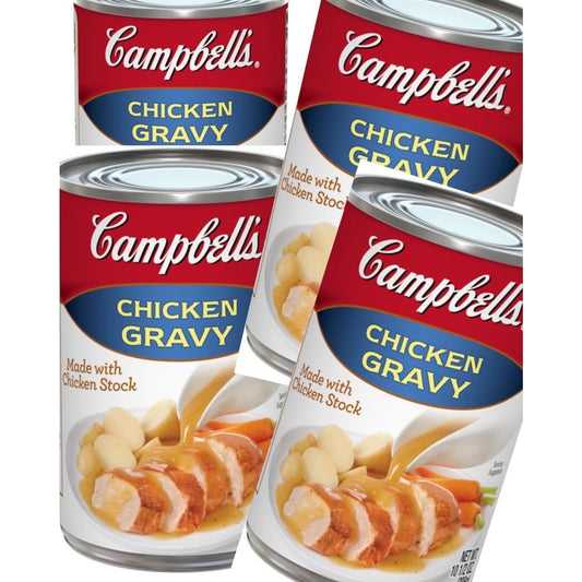 Campbell's Savory Chicken Gravy, 10.5 oz Bundle of 4