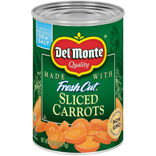 Del Monte Canned Sliced Carrots - 12 Pack of 14.5 oz Cans